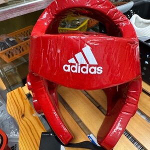 Adidas Kids Red Protective Headgear